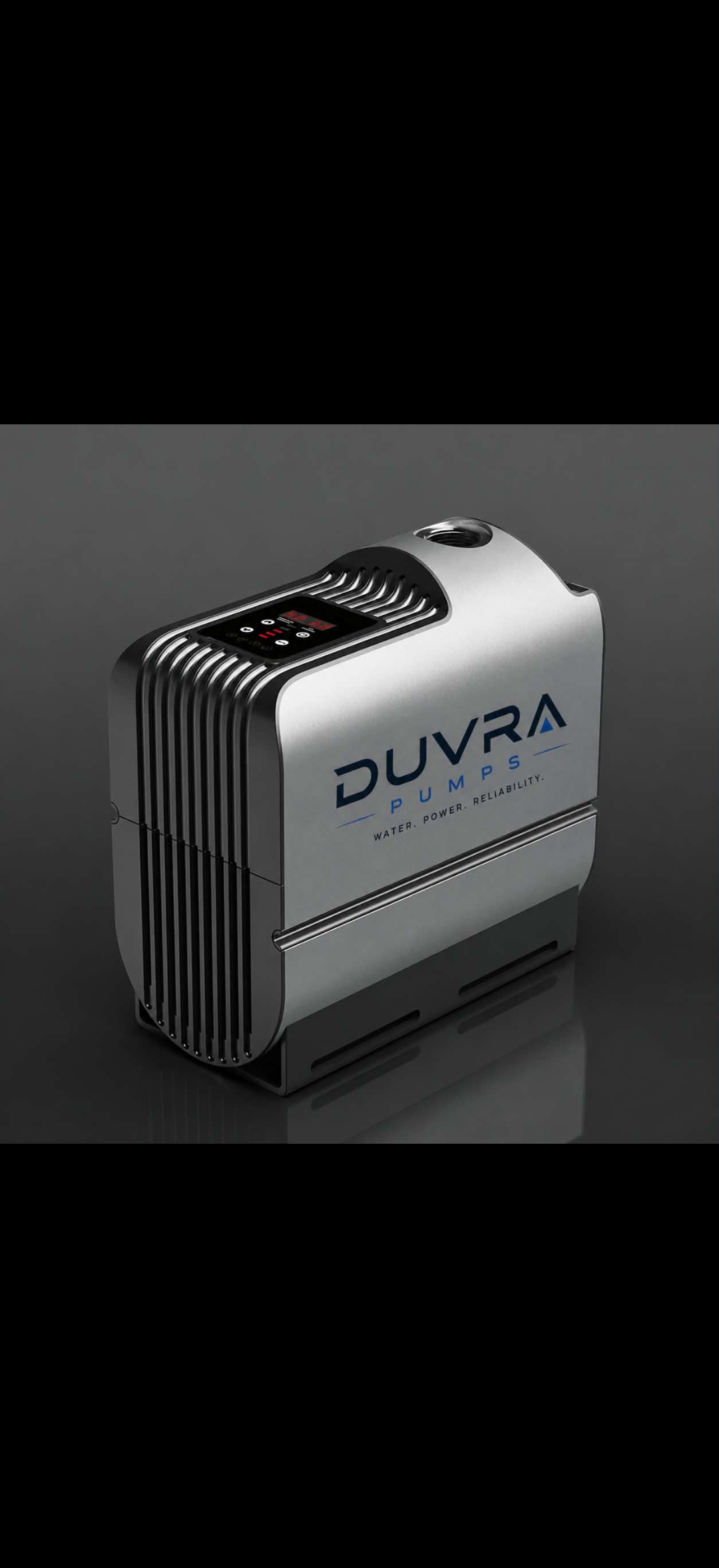 Duvra variable speed pump controller with digital display